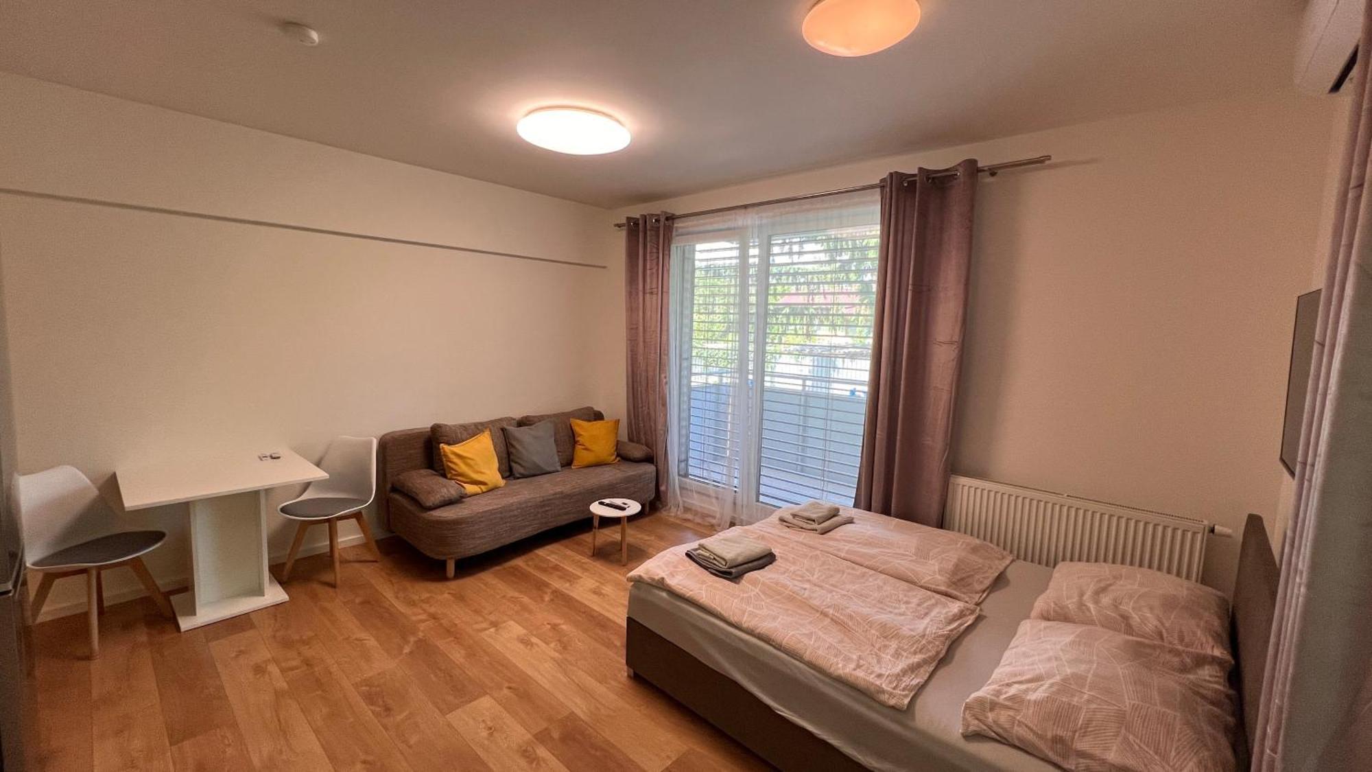 Air Conditioned 1 Apartment, With Garden, New Building *